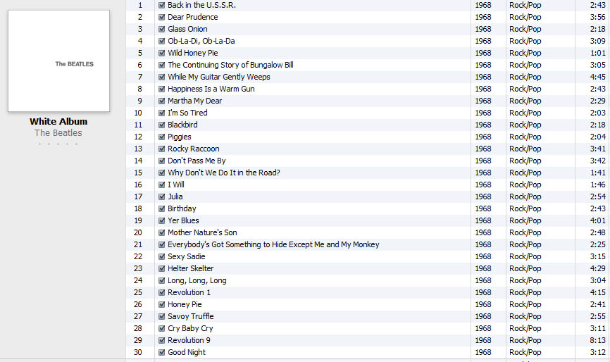 Beatles - White Album